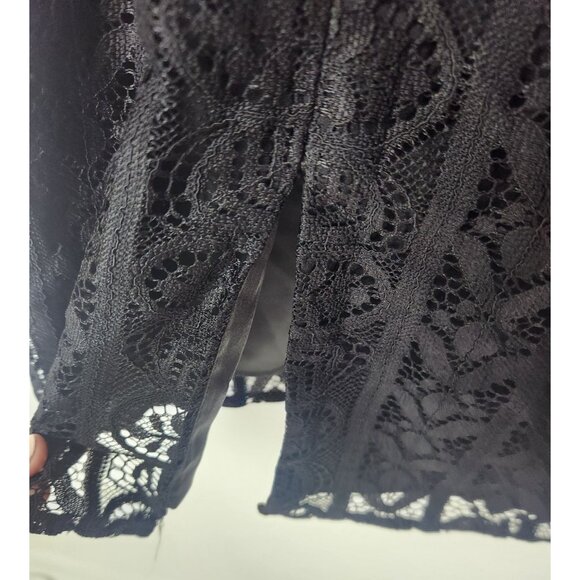 Marciano Guess Women's Sz. 2 Black Lace Midi Cocktail Dress NWT - Picture 9 of 9